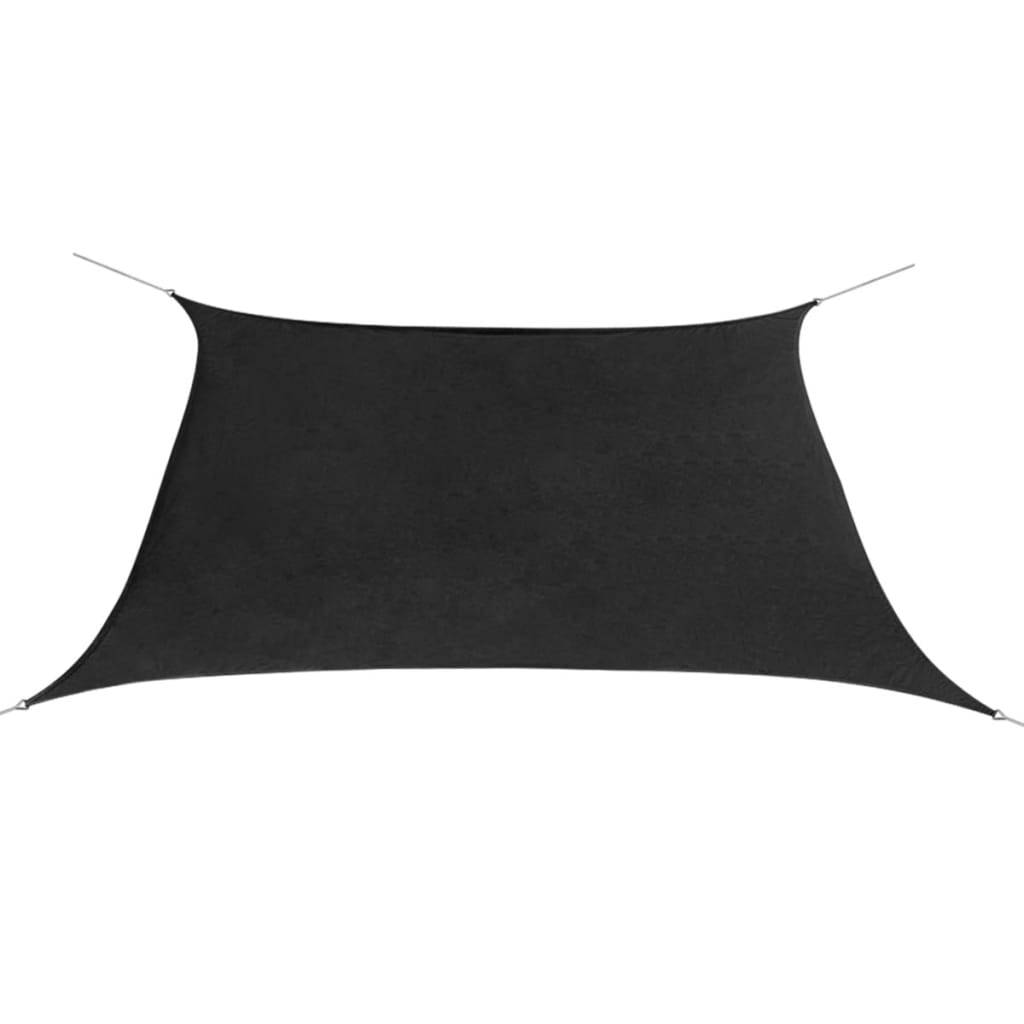 Helloshop26 - Voile d'ombrage parasol tissu oxford carré 2 x 2 m anthracite - Imagen 1