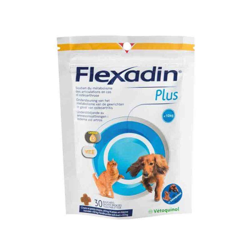 FLEXADIN PLUS Chat et MINI (1-10 KG) - VETOQUINOL 90 bouchées