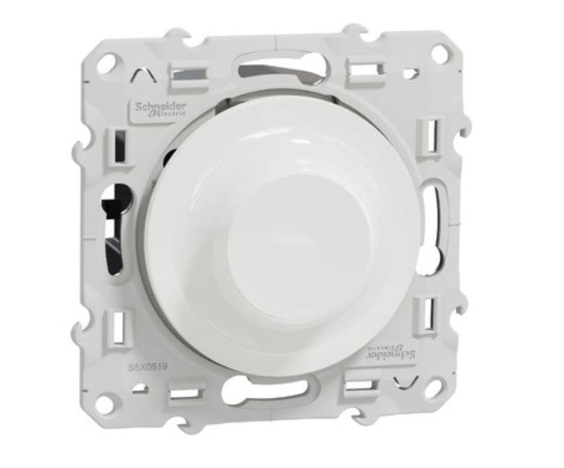 Schneider Electric - Mécanisme variateur de lumière ODACE standard blanc - SCHNEIDER ELECTRIC - S520519 - Image 1
