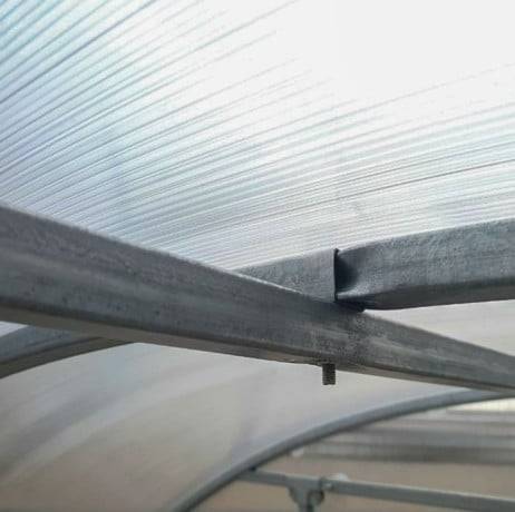 Serre KLASIKA EASY 3 x 8 m (24 m²), 6 mm avec revêtement en polycarbonate - Image 9