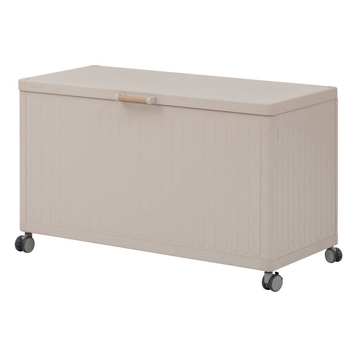Hesperide - Coffre de rangement "Edenio" argile S 130 x 60,4 x 78cm en aluminium Hespéride - Image 2