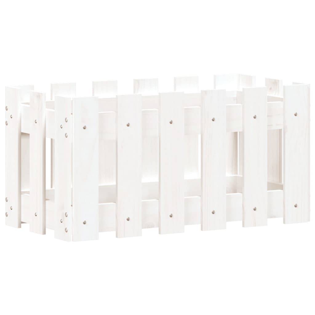 Prolenta Premium - Jardinière bois blanc 60 x 30 x 30 cm - Prolenta premium p319.7 - Image 4