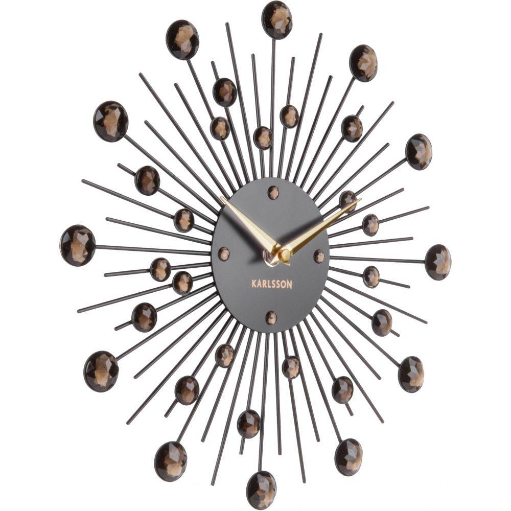 Karlsson - Horloge ronde en métal Sunburst 30 cm - Imagen 3