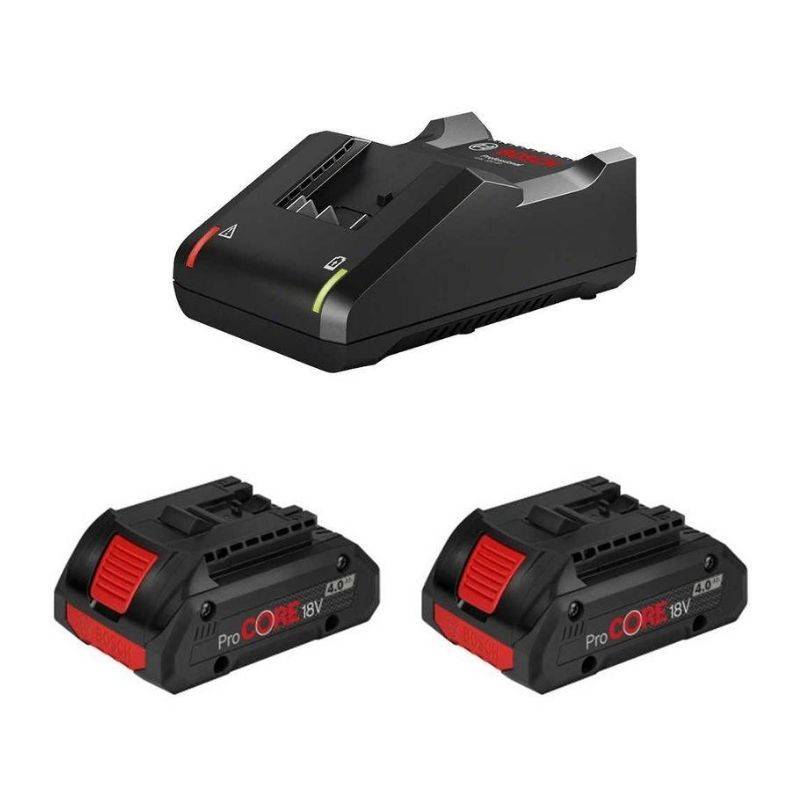 Bosch - Kit BOSCH Visseuse à chocs + Perceuse visseuse + 2 Batteries 4.0Ah + Chargeur - 06019J0204 - Imagen 3