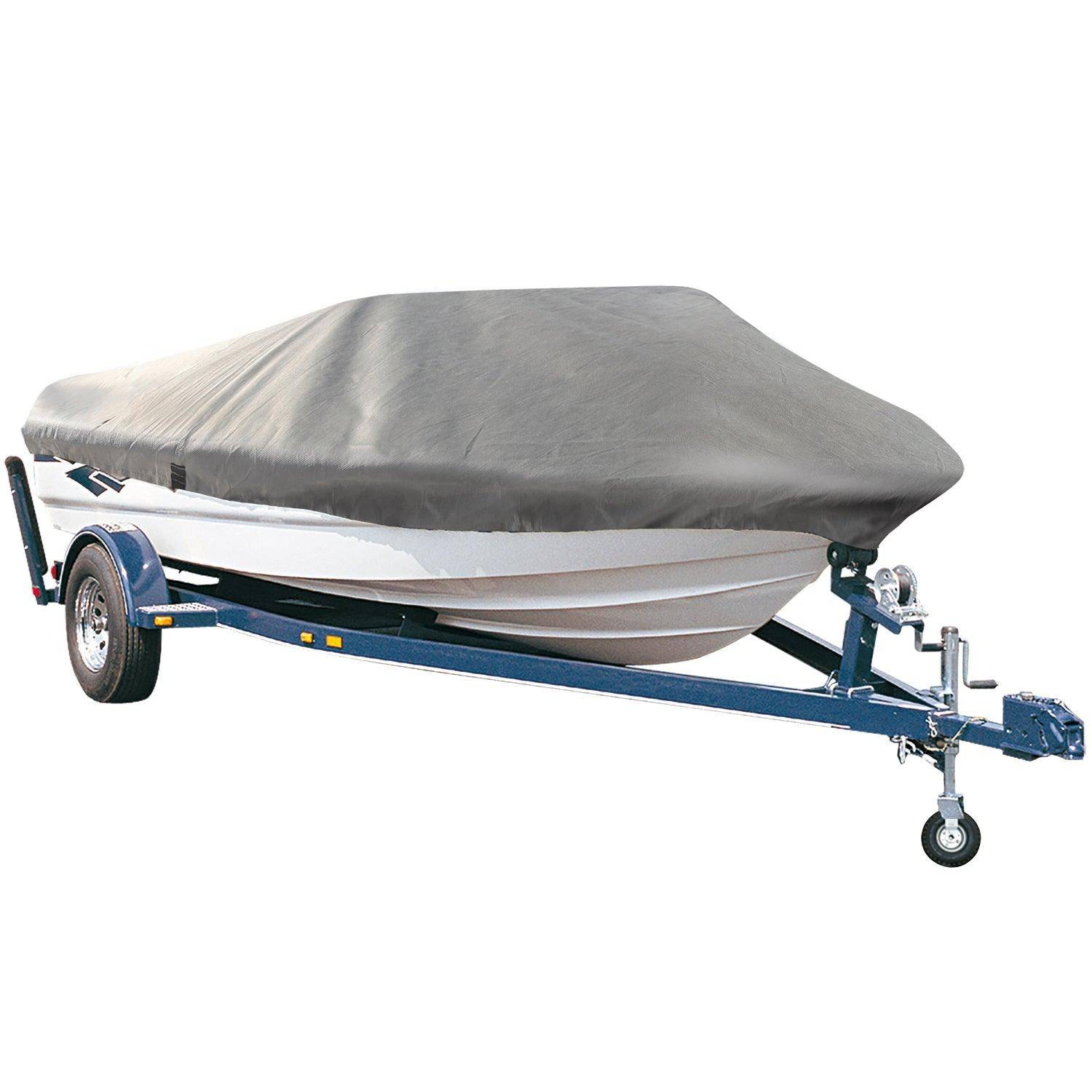 Helloshop26 - Bâche de bateau couverture de bateau housse de bateau jusqu'à 487cm x 230cm gris type 2 - Imagen 1