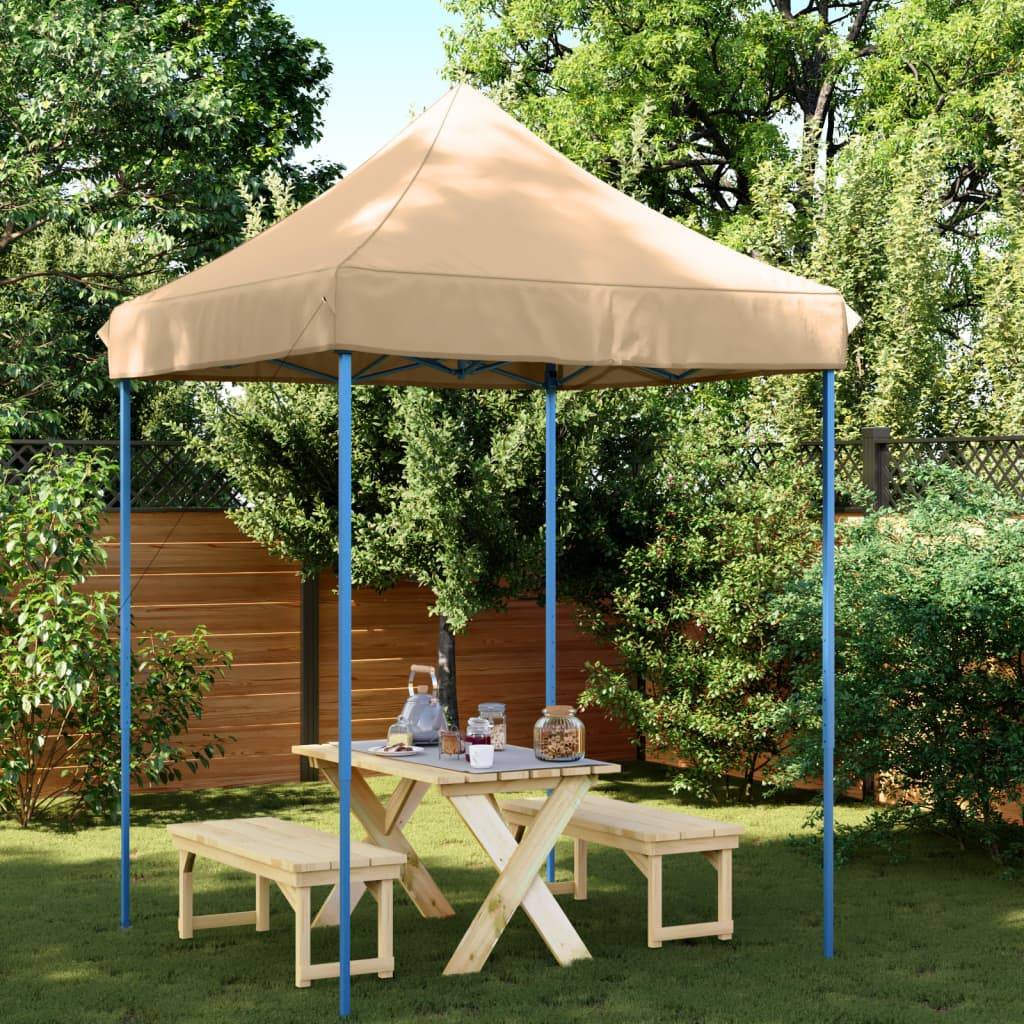 Prolenta Premium - Pergola acier beige 200 x 200 x 306 cm - Prolenta premium p360.5 - Image 2