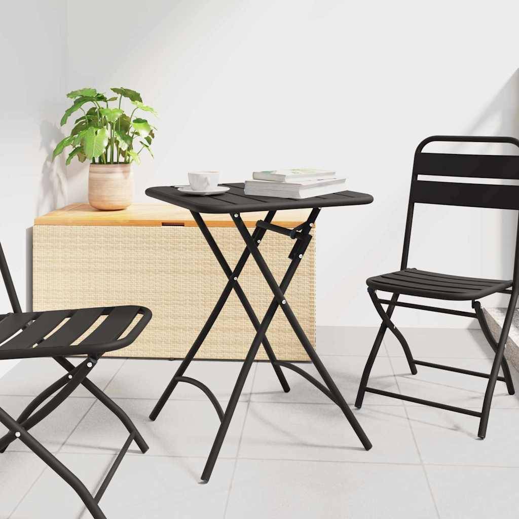 Maison Chic - Table de jardin | Table bistrot Anthracite 55 x 55 x 72,5 cm - Image 2