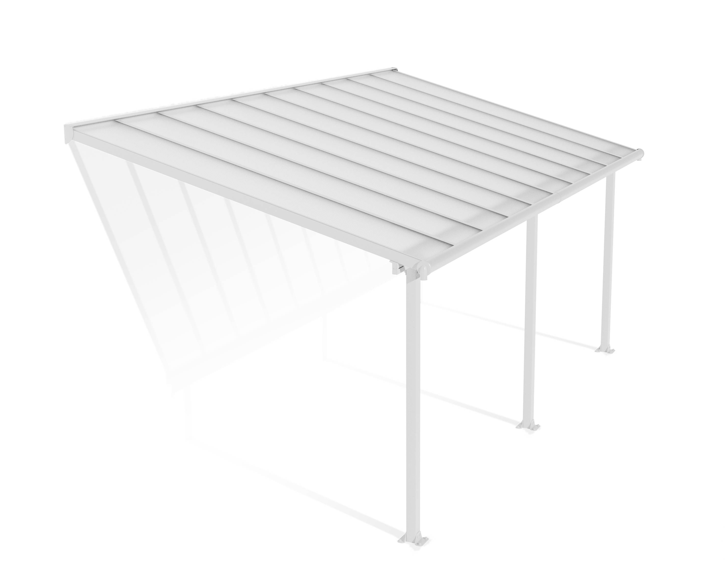 Canopia - Canopia Pergola Olympia 3X6,2 Blanche - Imagen 1