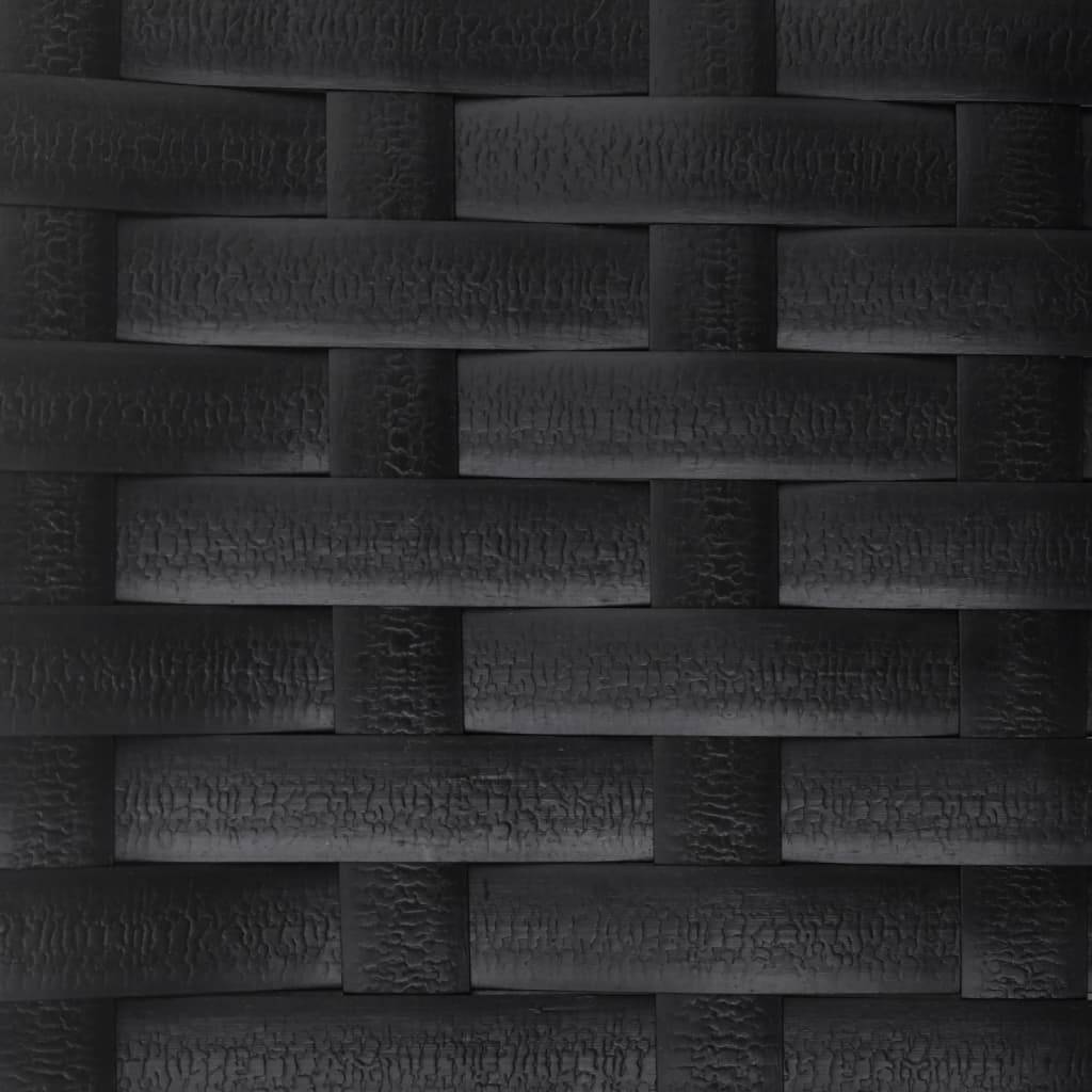 Maison Chic - Banc de jardin - Banc d'extérieur - Banquette à 2 places noir résine tressée - Imagen 7