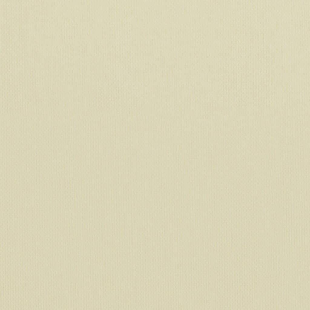 Helloshop26 - Écran de balcon brise pare vue protection confidentialité 120 x 600 cm tissu oxford crème - Imagen 2