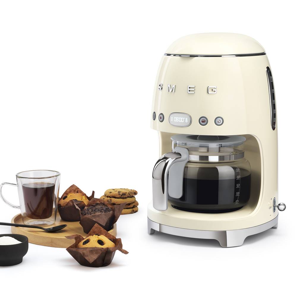 Cafetière filtre années 50 1,4 l crème - Image 2