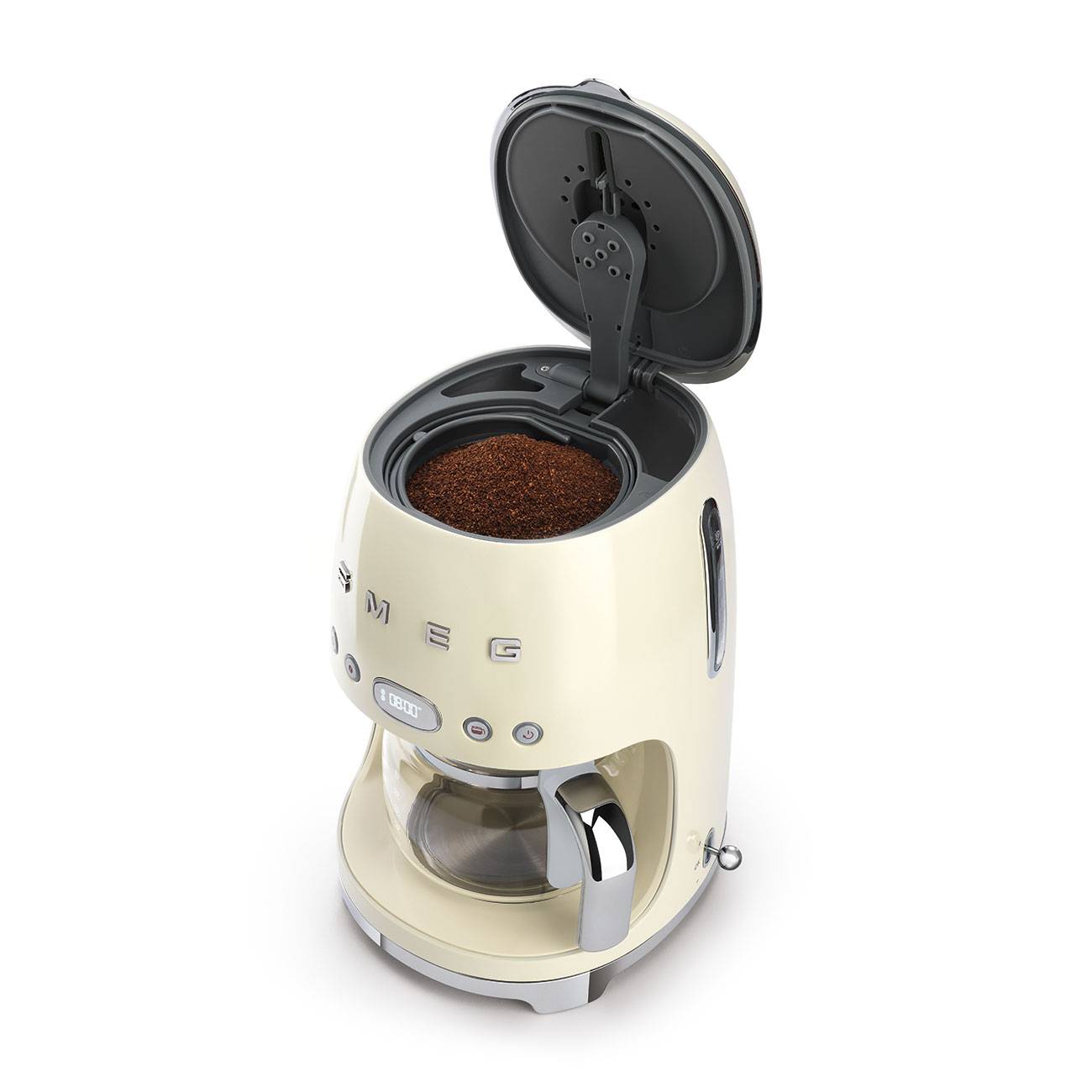 Cafetière filtre années 50 1,4 l crème - Image 4