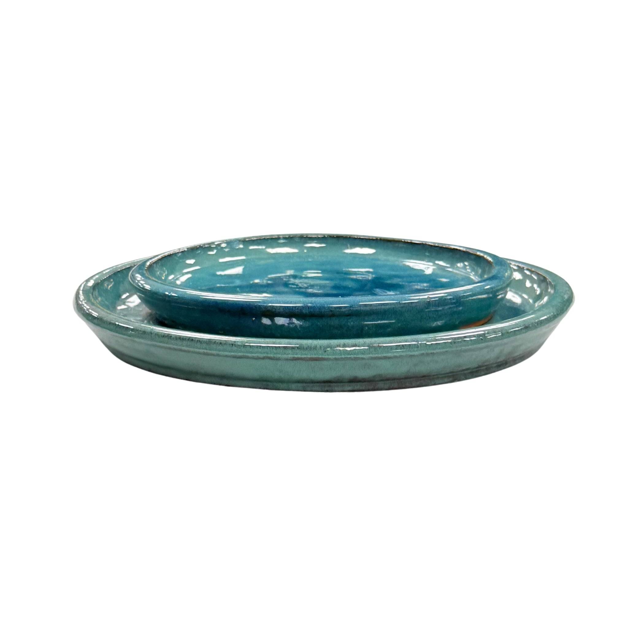 Provencelia - Soucoupe ronde 35cm brume de jade - Image 5