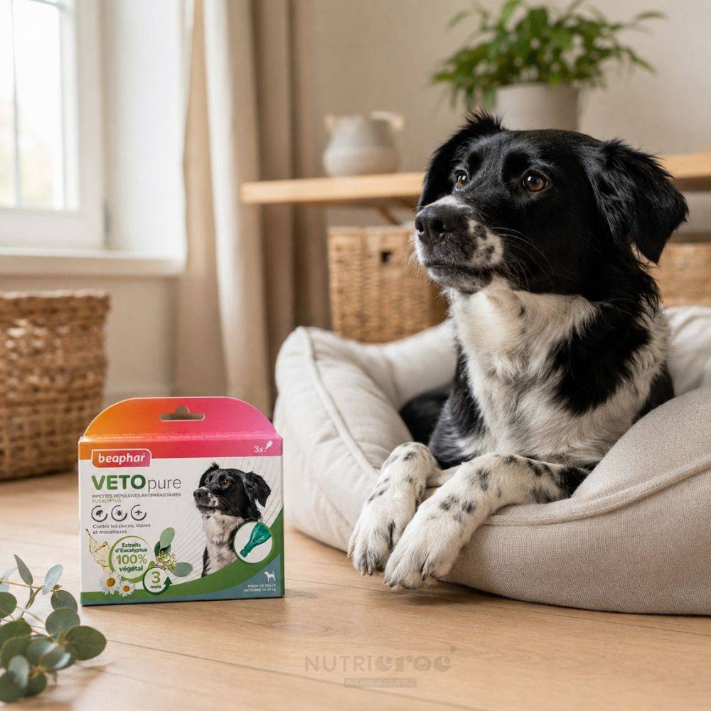 Pipettes insectifuges VETOpure Beaphar : Chien moyen BEAPHAR - Imagen 2