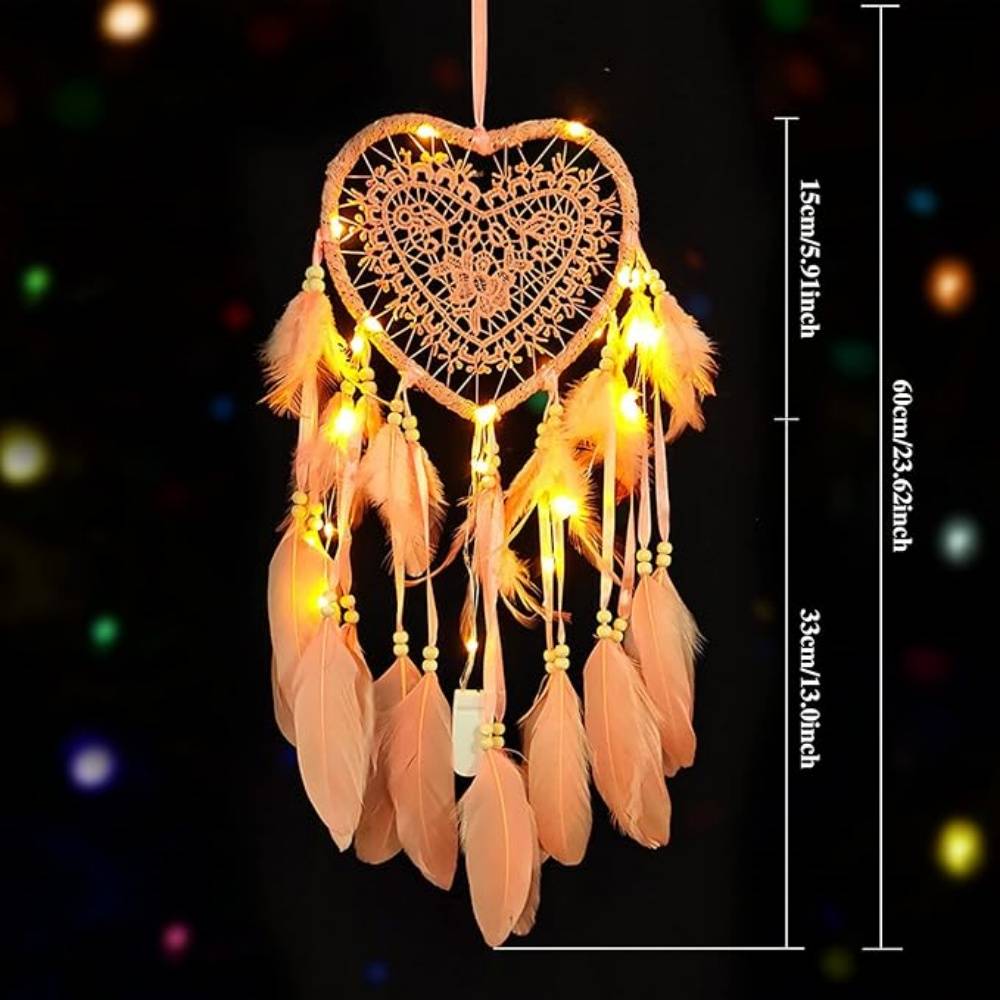 DtopbuyAge - Attrape - Rêves en Plumes Fait Main pour Fille - Image 5
