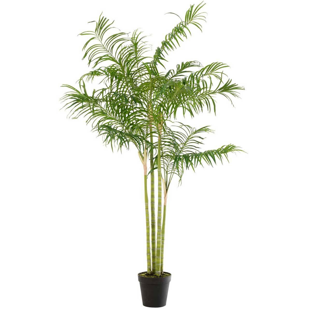 Plante Artificielle "Palmier Bambou" 175cm Vert - Image 1