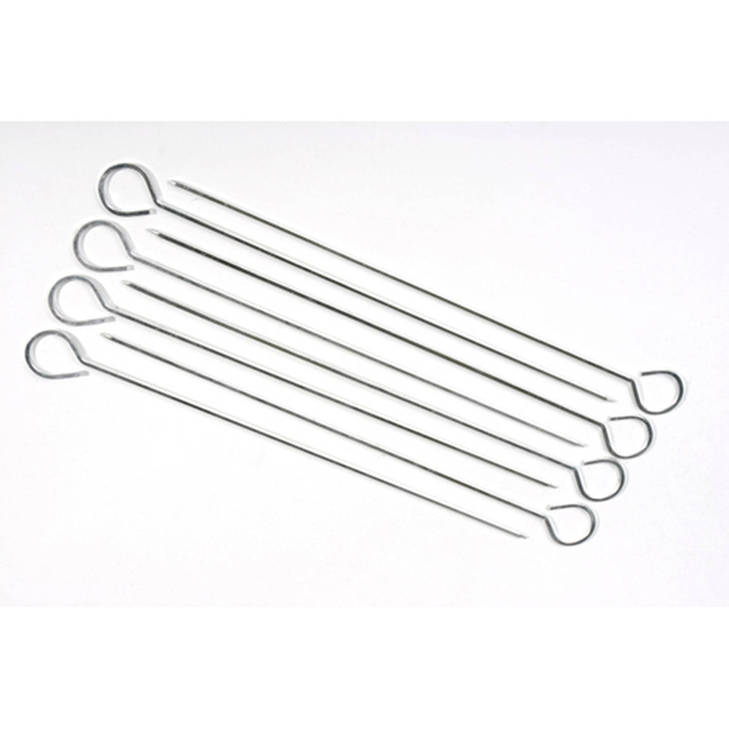 Sans Marque - Lot 2x Piques à brochettes pour barbecue - Métal - Toilinux