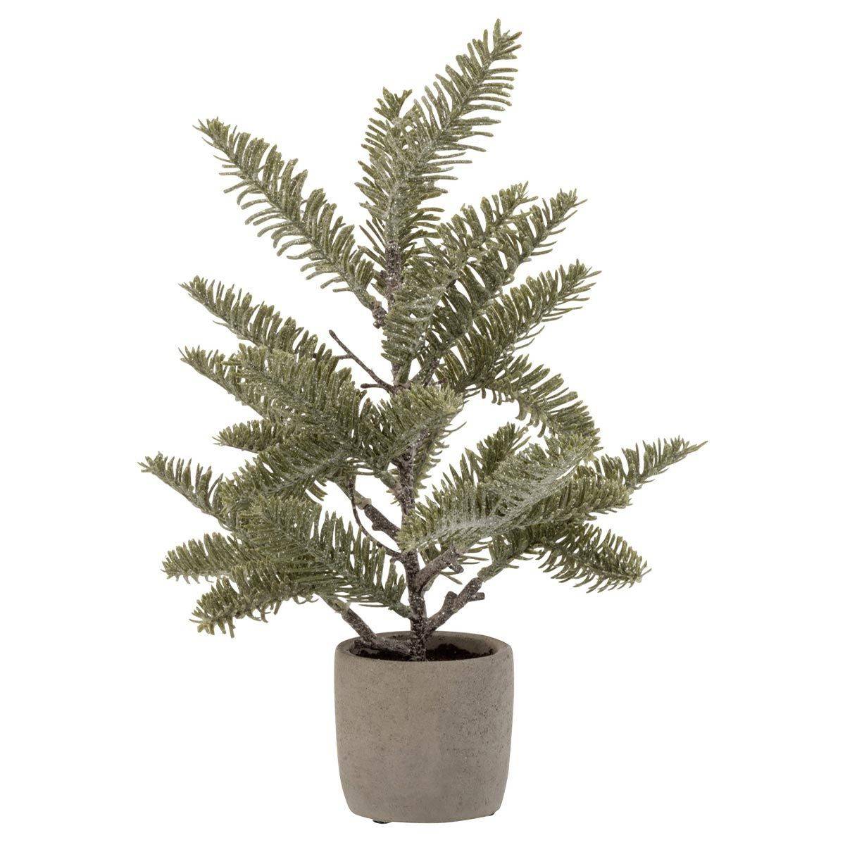 Plante Artificielle "Branche de Sapin" 39cm Vert - Image 1