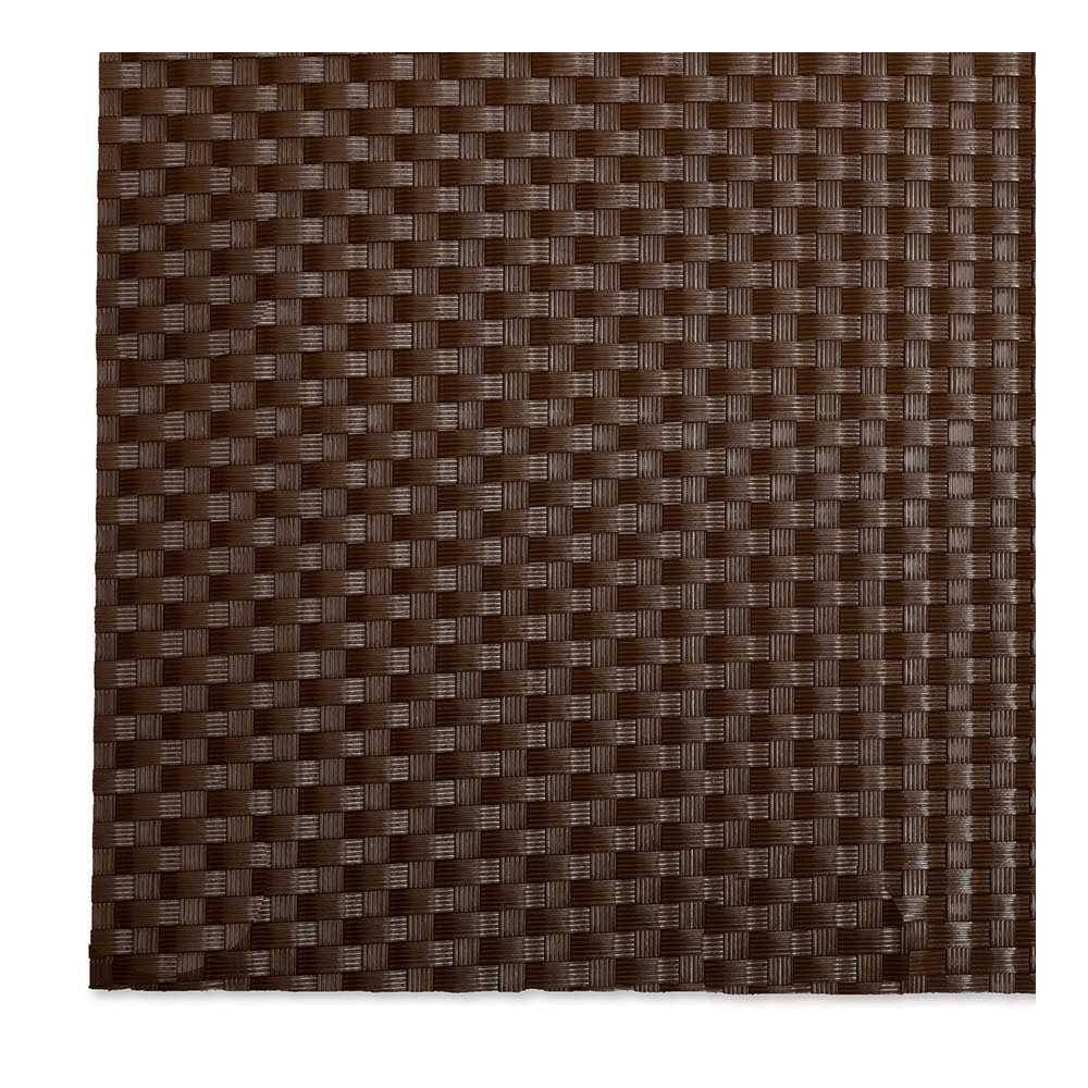 Rattan Art - Brise-vue en résine tressée pour balcon et clôture coloris marron 0.9 x 5 m - Imagen 3