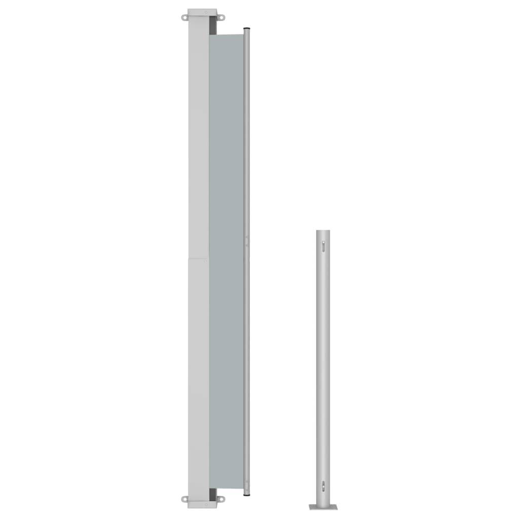 Helloshop26 - Auvent latéral rétractable de patio 180 x 300 cm gris - Imagen 4