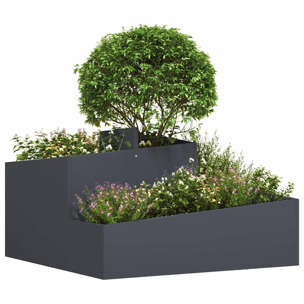 Maison Chic - Cache-pot, Pot De Fleurs Anthracite 80 x 80 x 50 cm g324 - Image 1