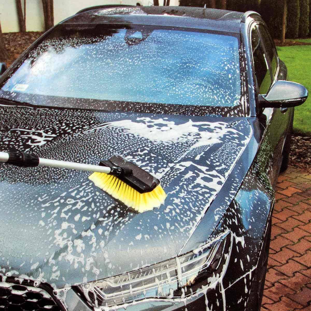 Gt Market - Balai brosse de lavage télescopique avec raccord tuyau - Longueur 1.70 mètres - GT MARKET - Imagen 5