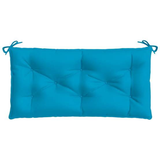 Coussin de banc de jardin bleu clair 100x50x7 cm tissu oxford P106 - Image 4
