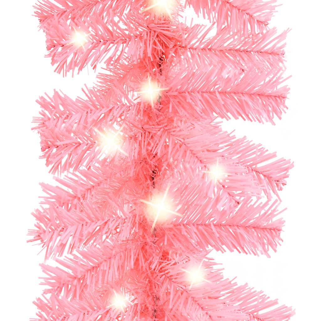 Guirlande de Noël Lumineuse PVC Décoration Fêtes 300 LED Rose 20 m – ComfortXL Outdoor Living - Image 5