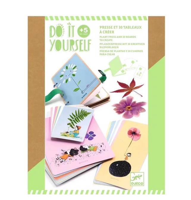 Papeterie Djeco DJ07974 Presse DIY - Inspirante nature