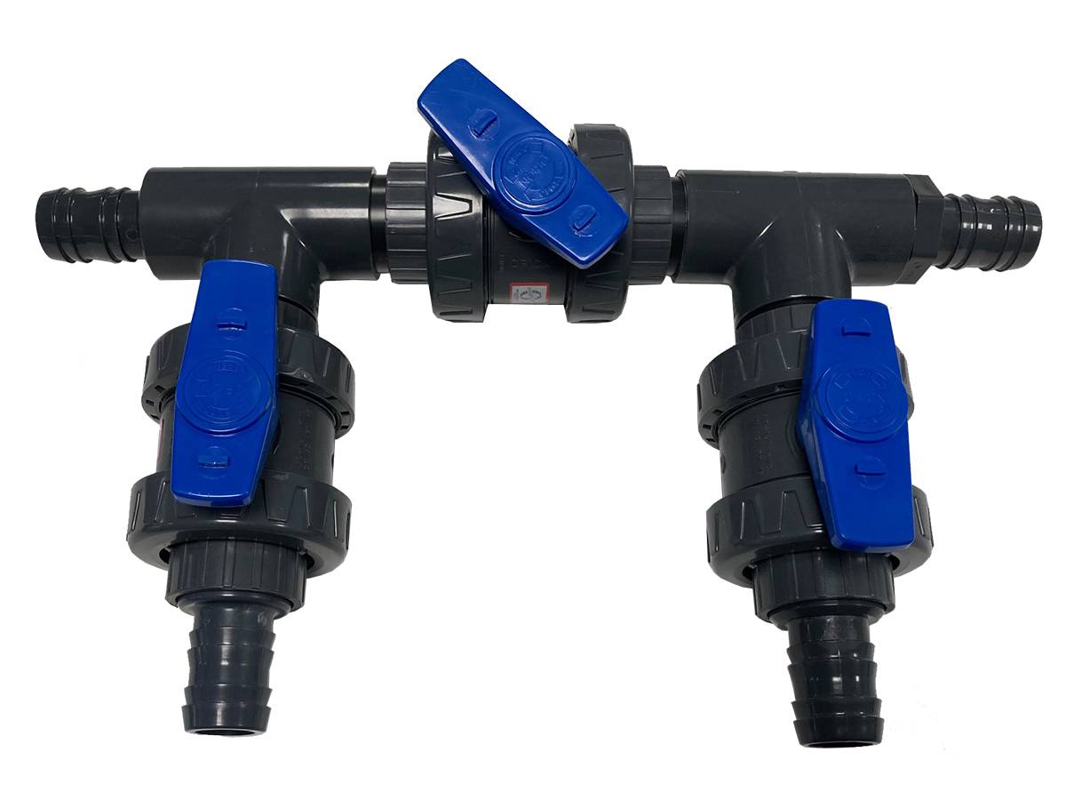Aquazendo - Kit by-pass Ø 32/38/50 mm pour pompe à chaleur - AquaZendo