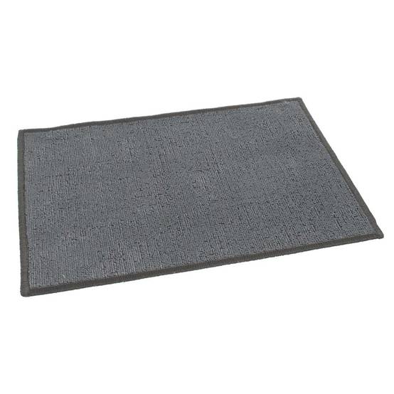 HomKuch Lot De 2 Tapis Antidérapants De Cuisine - Tapis De Sol Anti-Fatigue Lavables Gris 40x60cm + 40x120cm