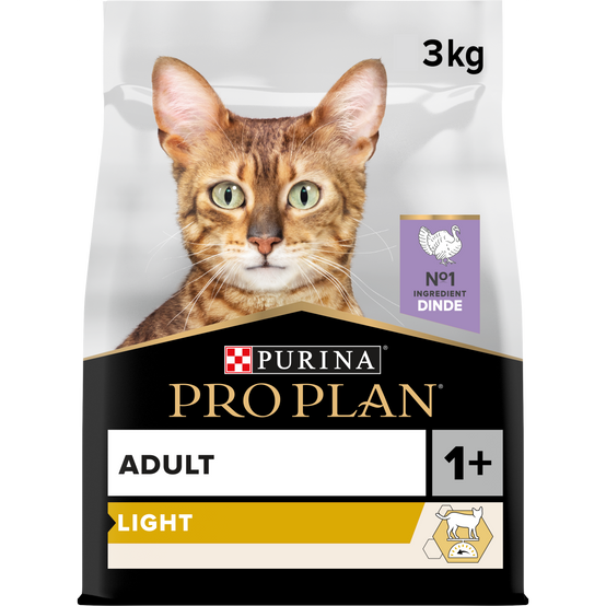 Purina Pro Plan - PRO PLAN Light Adult 1+ Dinde 3kg