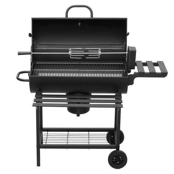 Teeno - Grand barbecue, charbon de bois, avec grille à poulet, gants, clip - Image 3