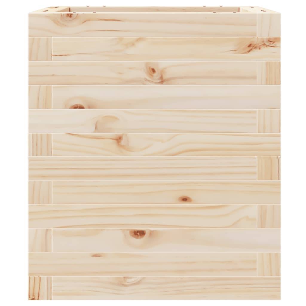 ComfortXL - Bac à Arbuste Carré en Pin Massif Naturel – Jardinière Moyenne Classique pour Décoration Terrasse et Entrée – 40x46cm Brun – ComfortXL Outdoor Living - Image 5