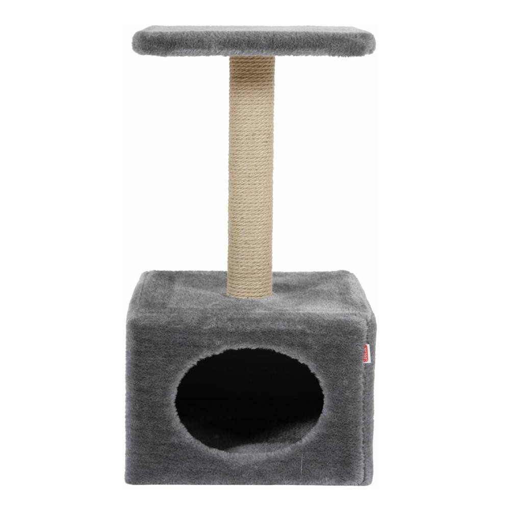Zolux - zolux - Arbre à chat 30 x 30 cm x hauteur 50 cm gris pour chats et chatons. - Image 1