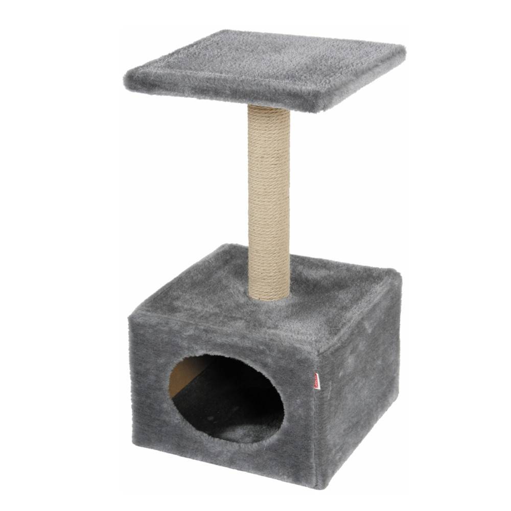 Zolux - zolux - Arbre à chat 30 x 30 cm x hauteur 50 cm gris pour chats et chatons. - Image 2