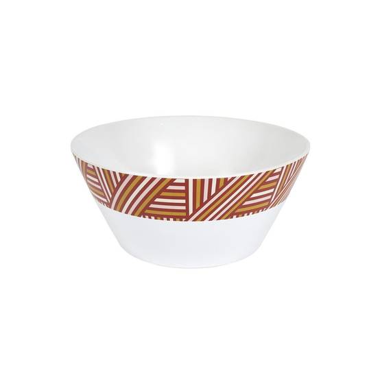 The Home Deco Factory - Saladier en Grès "Désert Sauvage" 24cm Blanc