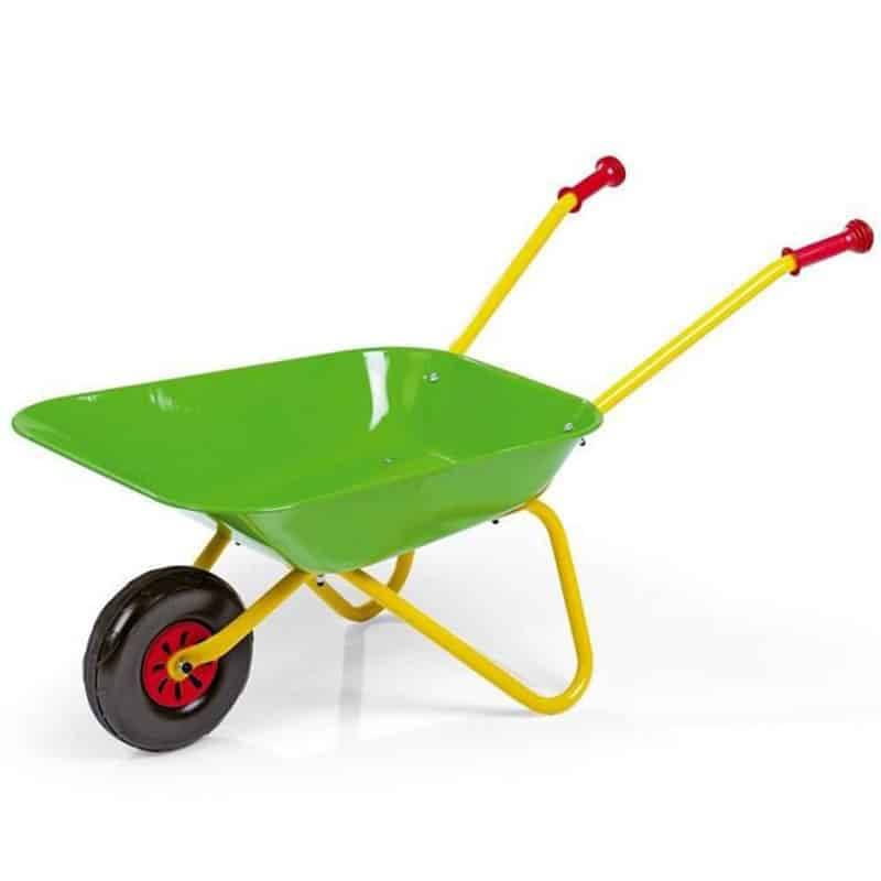 Autre - Brouette verte métal pour enfant - Rolly Toys