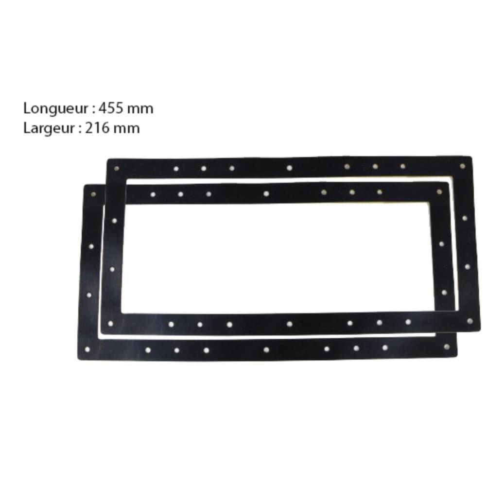 Hayward - Lot de 2 joints de bride pour piscine - Grande meurtrière - Noir - SKX15016 - Hayward - Imagen 3