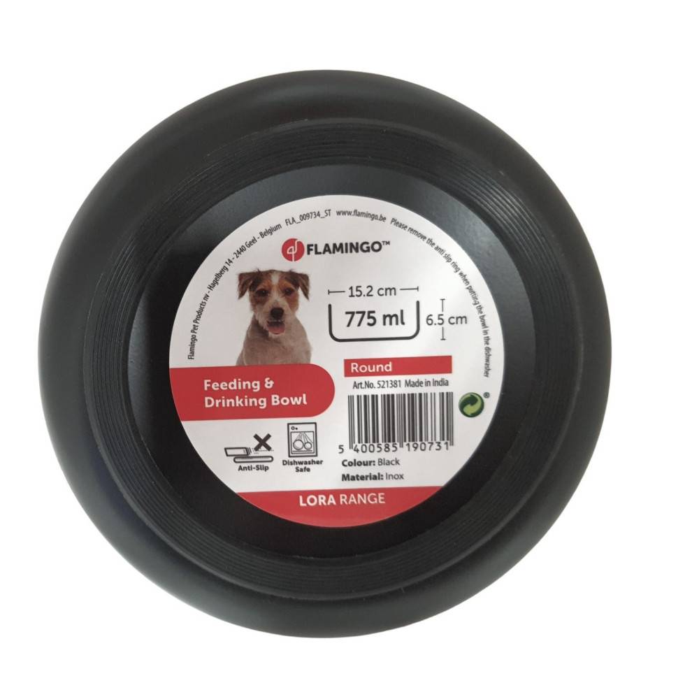 Gamelle ø15.2 cm 775 ml, pour eau ou nourriture a double paroi pour chien - Imagen 7