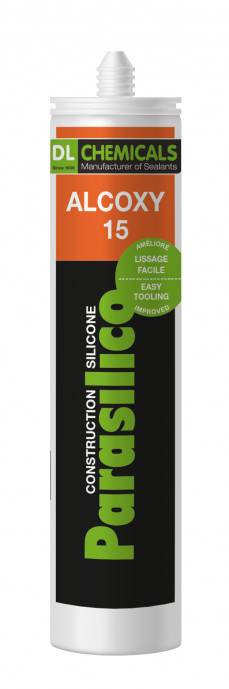 Mastic silicone Parasilico Alcoxy 15 blanc pure 300 ml - DL CHEMICALS - 106515 - Imagen 1