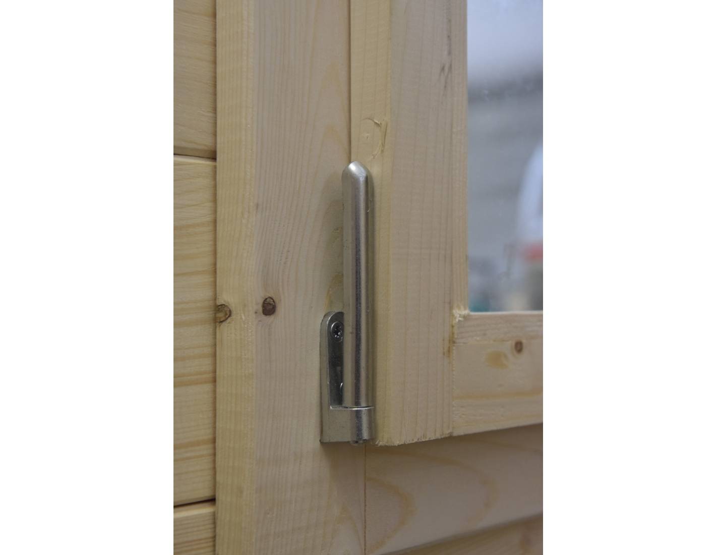 Altanka - Abri de jardin en bois - 36m2 - 6x6m - Ep. 40mm - Couleur: naturel - DOM610 - ALTANKA - Imagen 8