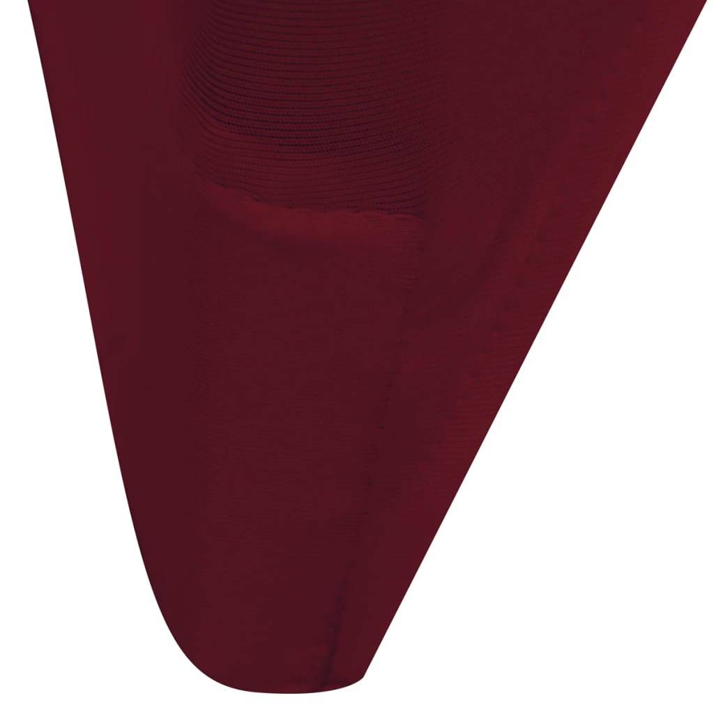 Housse pour chaises - Housse de protection bordeaux extensible 6 pièces PC109 - Image 6