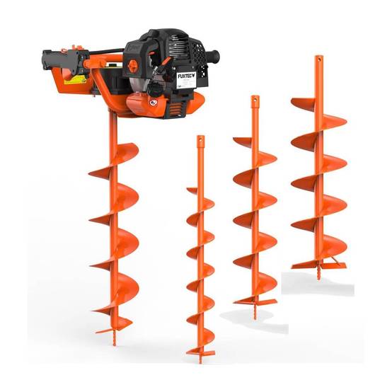 Tarière thermique - FUXTEC FX-EB152 - 52cm3 mèches 100, 150 et 200mm - Image 1