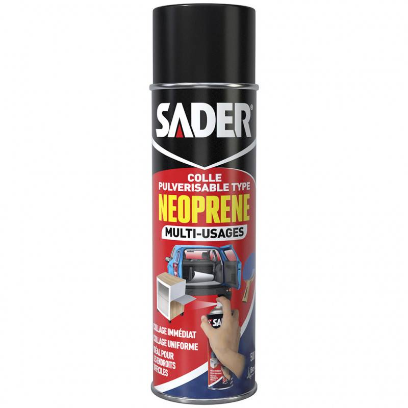 Sader - SADER Pack de 3 Colles multi-usages pulvérisable type néoprène 500ml - Image 2