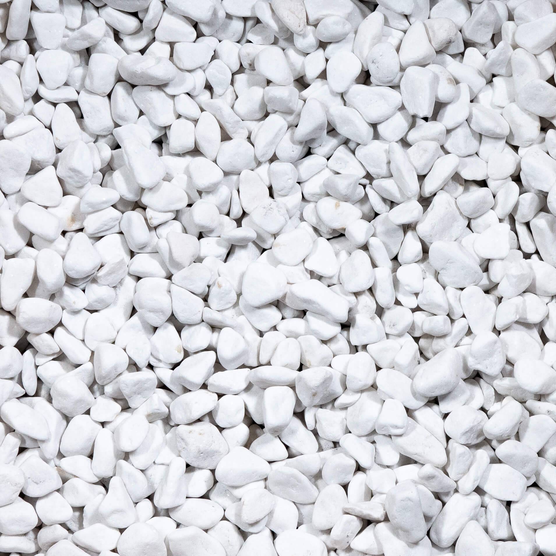 RO'MA Nature - Galet Blanc Pur 16-25 mm - Lot de 20 sacs de 20 kg (6 m²) - RO'MA NATURE - Image 1