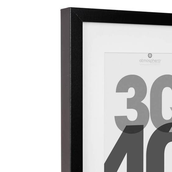 Atmosphera - Cadre photo bois "Eva" noir 30x40cm - Atmosphera Créateur d'intérieur - Image 4