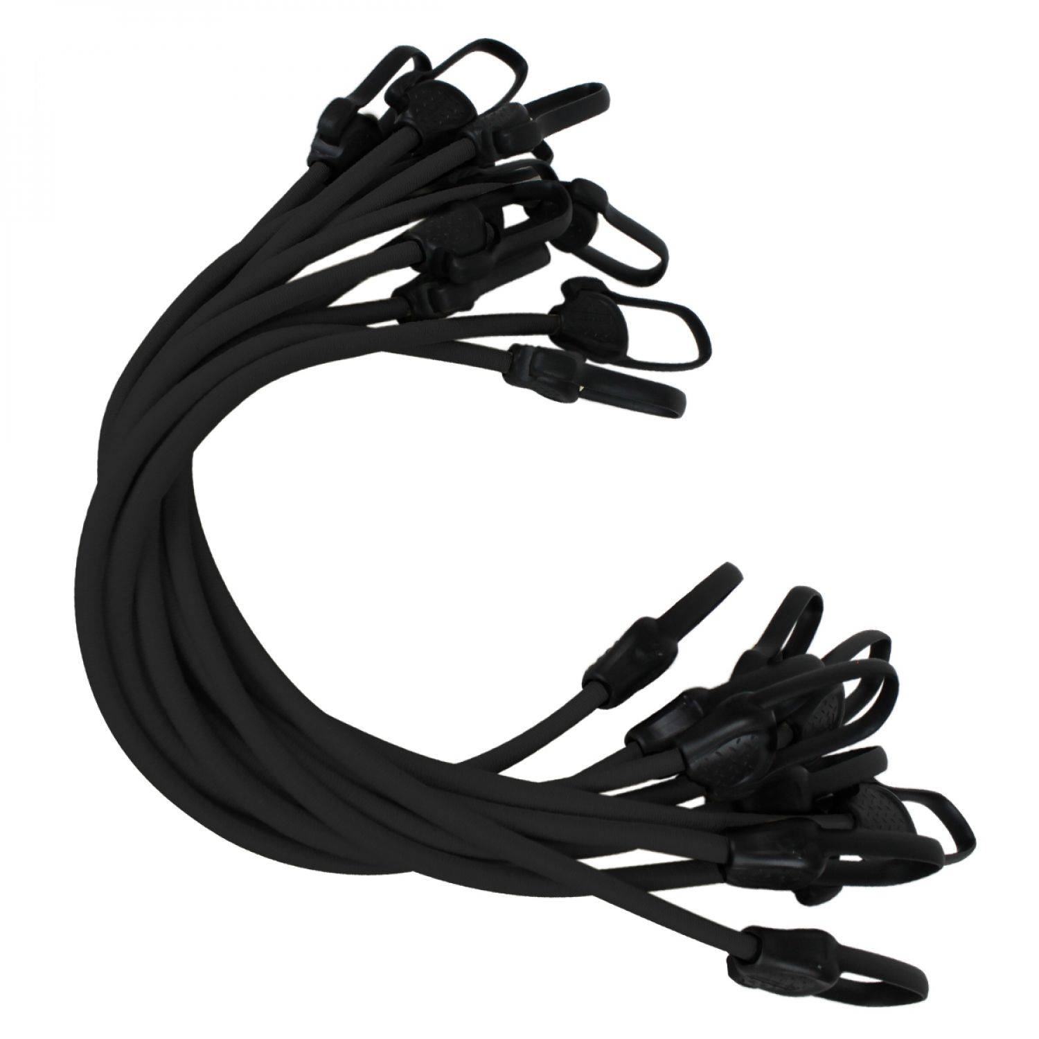 Linxor - Lot de 10 tendeurs sandows sécurisés et normés - Noir - Linxor - Imagen 1