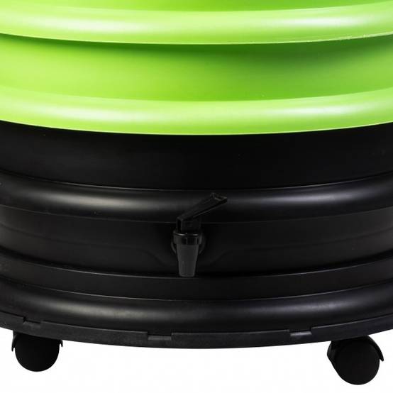 Lombricomposteur WormBox 3 Plateaux Vert Anis, 48L - Image 2