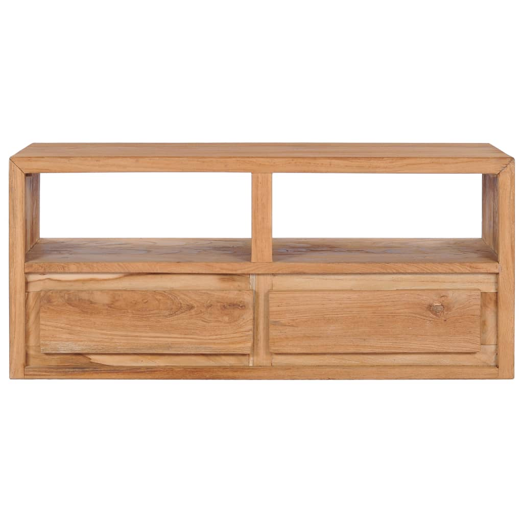 Vidaxl - Meuble TV 90x30x40 cm bois de teck solide - vidaXL - Imagen 3